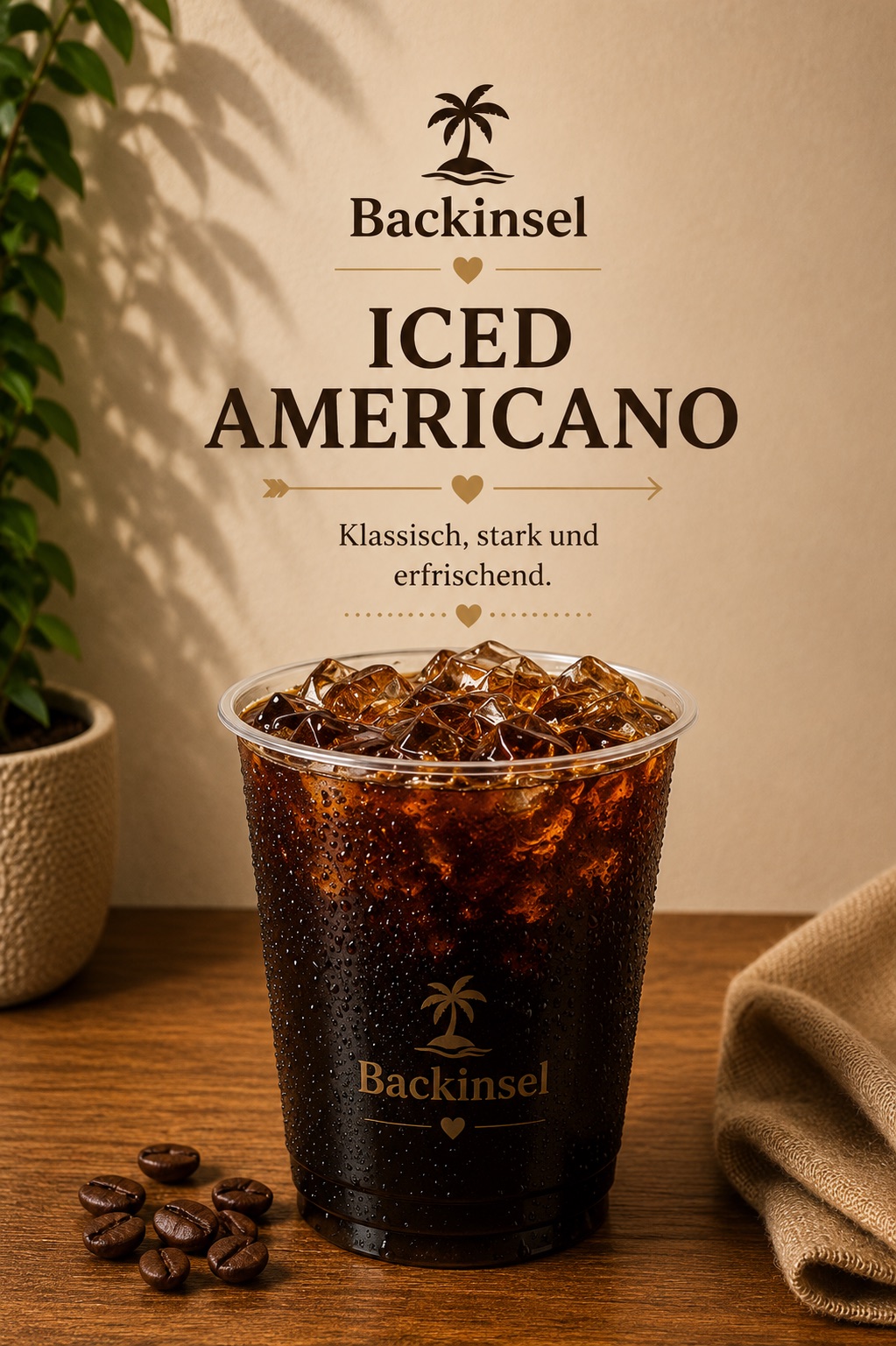 Iced Americano — klassisch, stark und erfrischend